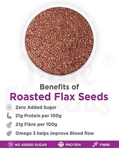 True Elements Roasted Flax Seeds
