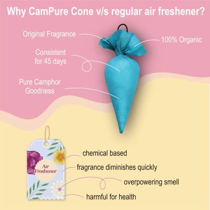 Mangalam Campure Camphor Cone (Pack Of 8)