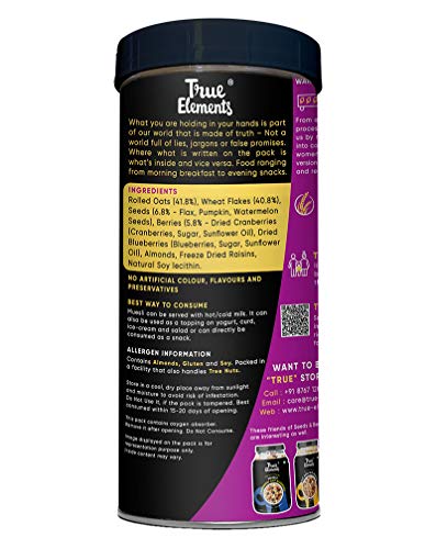 True Elements Seeds And Berries Muesli