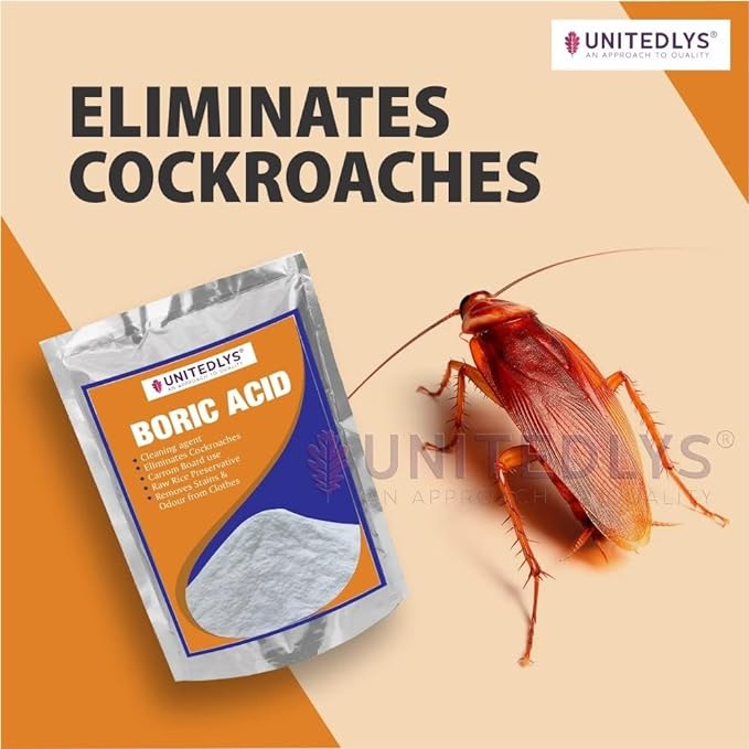 Unitedlys Multi-Purpose Boric Acid Powder