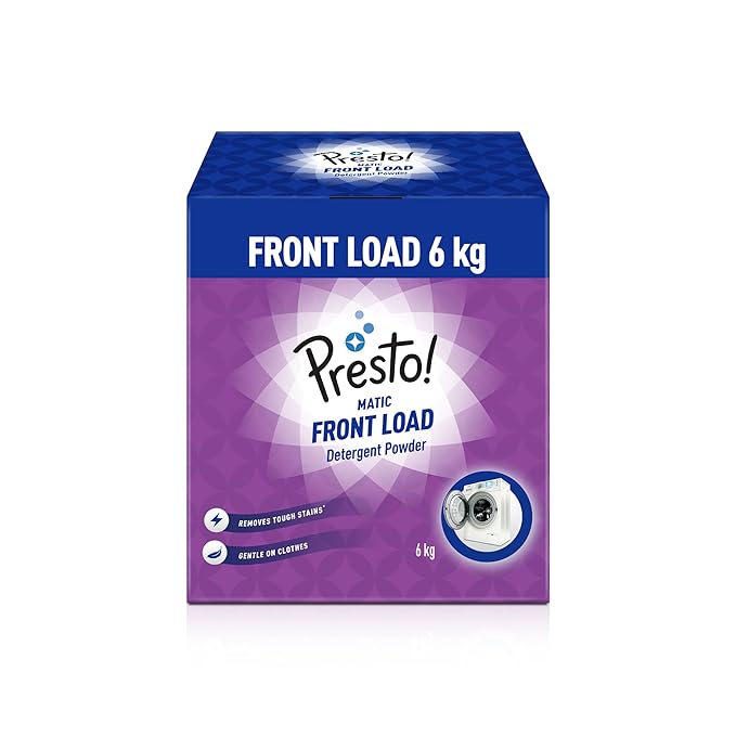 Amazon Brand - Presto Matic Front Load Detergent Powder