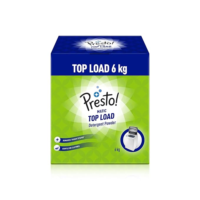 Amazon Brand - Presto Matic Top Load Detergent Powder