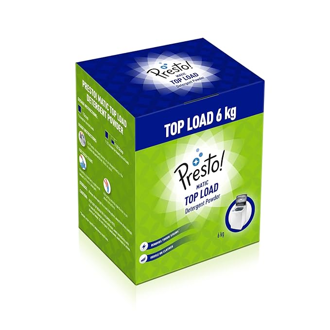 Amazon Brand - Presto Matic Top Load Detergent Powder