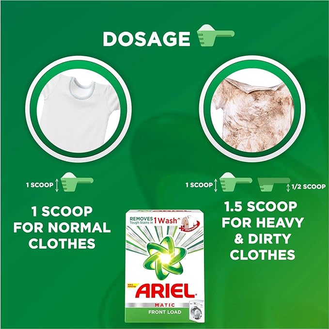 Ariel Matic Front Load Detergent Washing Powder