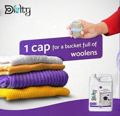 Diolty Liquid Detergent Top Load Front Load Detergent Liquid For Washing Machine