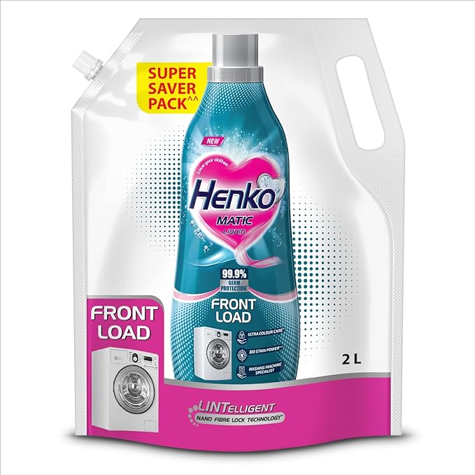 Henko Matic Front Load Liquid Detergent Refill Pouch