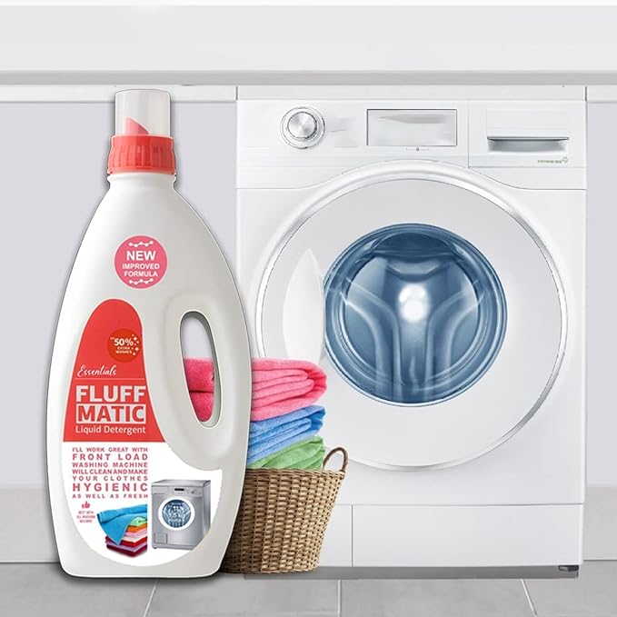 IFB Shc Sh Essentials Fluff Front Load Fabric Detergent Liquid (Pack of 4)