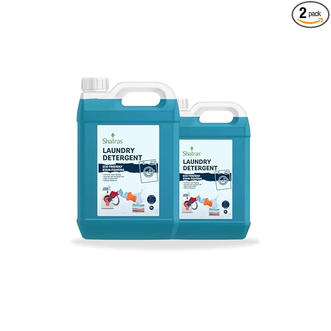 Shatras Eco-friendly Lavender Liquid Detergent For all Types Of Clothes (Pack Of 2)
