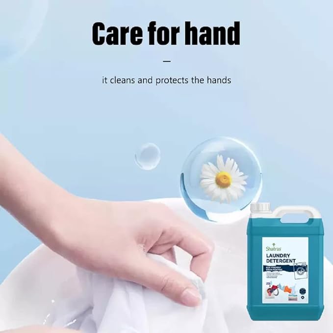 Shatras Eco-friendly Lavender Liquid Detergent For all Types Of Clothes (Pack Of 2)