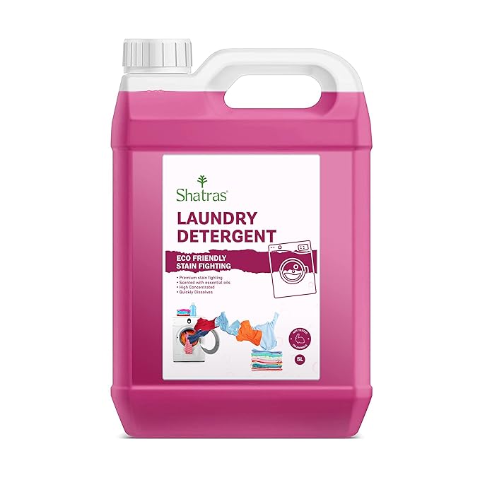 Shatras Pink Lily Liquid Detergent Laundry Liquid for Fabric Care