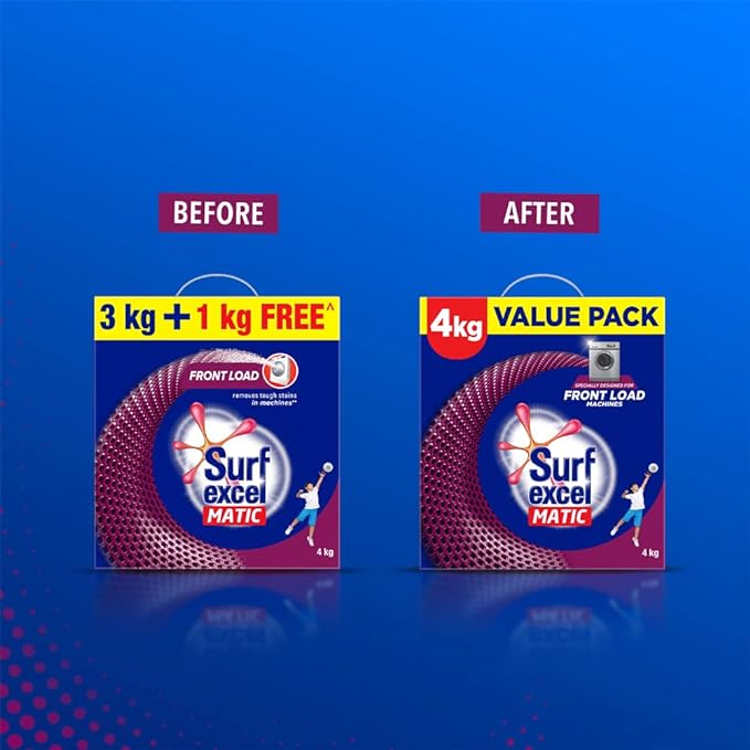 Surf Excel Matic Front Load Detergent Washing Powder