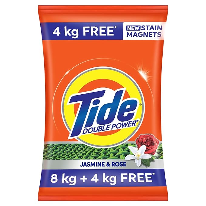 Tide Double Power Detergent Washing Powder Jasmine & Rose