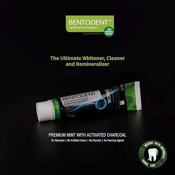 Bentodent Activated Charcoal Toothpaste