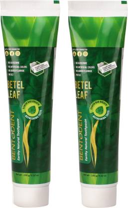 Bentodent Toothpaste Natural Toothpaste, Pack of 2