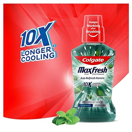 Colgate Plax Fresh Mint Mouthwash 0% Alcohol