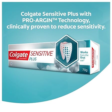 Colgate Sensitive Plus Toothpaste With Pro Argin Formula