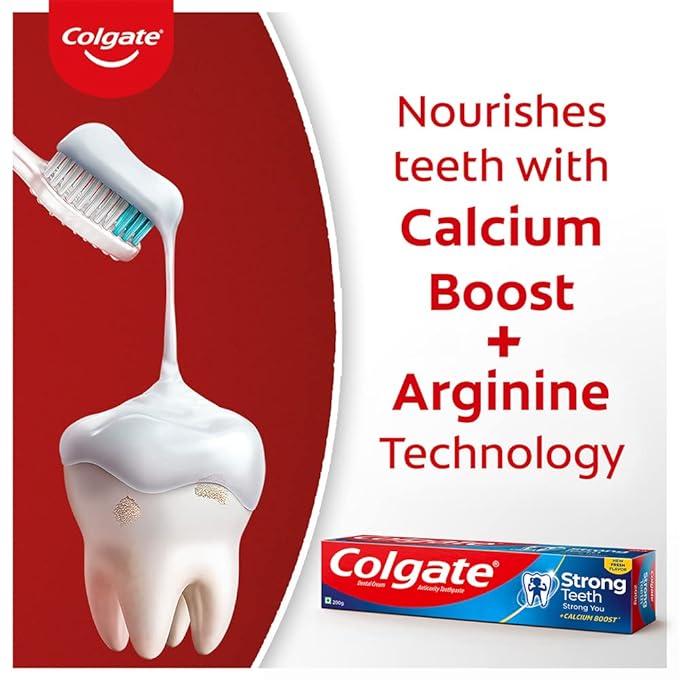 Colgate Strong Teeth 2X Stronger Toothpaste