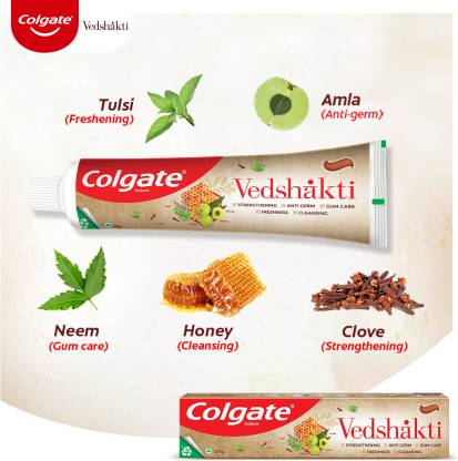 Colgate Vedshakti Toothpaste, Pack of 2