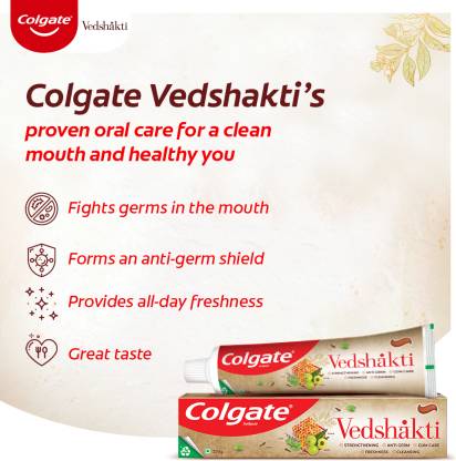 Colgate Vedshakti Toothpaste, Pack of 2