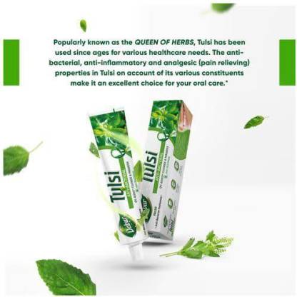 Dabur Herbal Tulsi Anti Bacterial Toothpaste