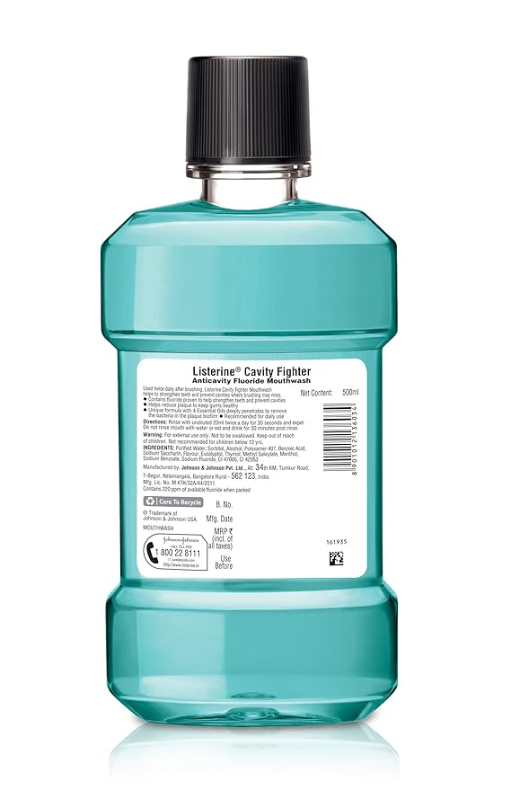 Listerine Cavity Fighter Mouthwash