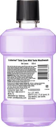 Listerine Total Care Mild Taste Mouthwash