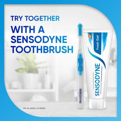 Sensodyne Toothpaste Fresh Gel Sensitive Tooth Paste for Daily Sensitivity Protection