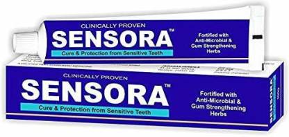 Sensora Herbal Sensitivity Relief Toothpaste, Pack of 3