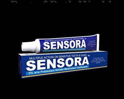 Sensora Herbal Sensitivity Relief Toothpaste, Pack of 3