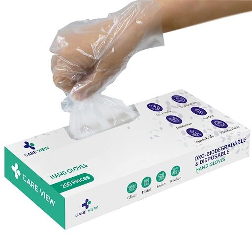 Careview Oxo Disposable Hand Gloves, Pack of 200