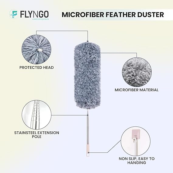 FLYNGO Microfiber Feather Duster