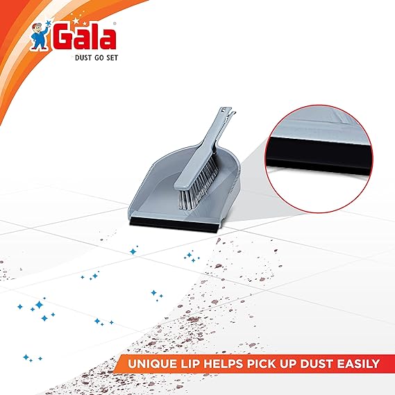 Gala Dustgo Set Brush Set with Dustpan