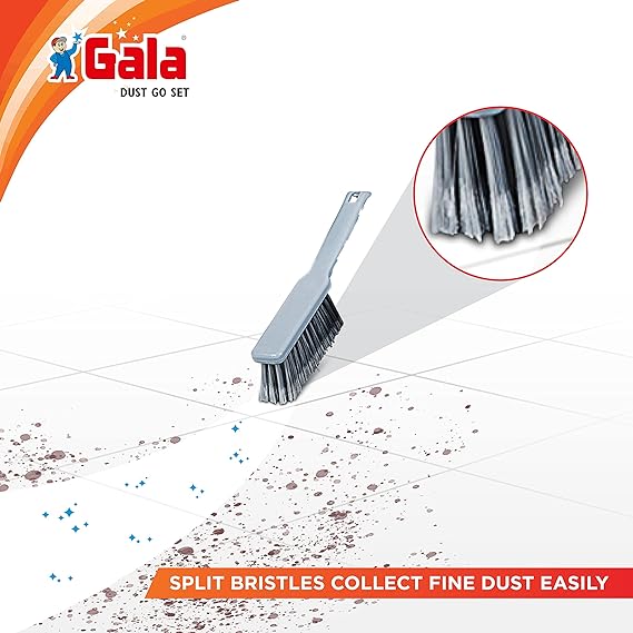 Gala Dustgo Set Brush Set with Dustpan