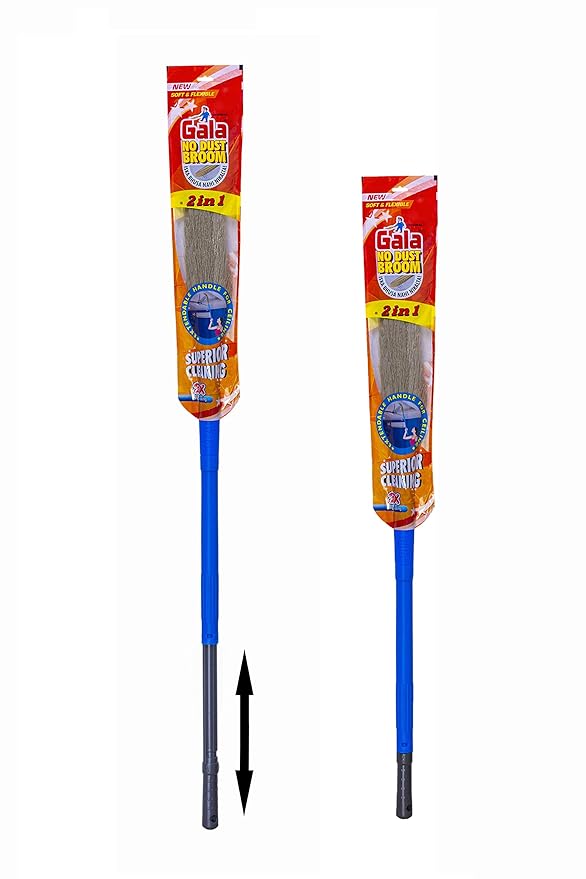 Gala No Dust Broom with Extendable broom stick