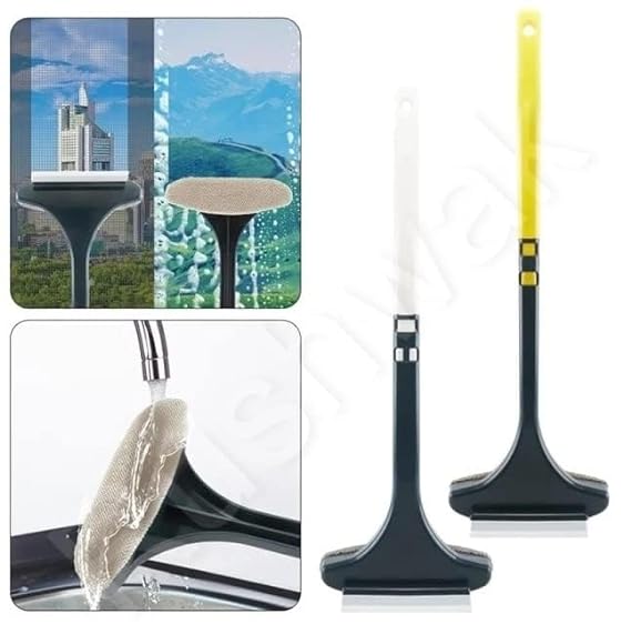 Rushwak Multifunctional Screen Brush 2 in 1 Mesh Cleaning Brush & Wiper