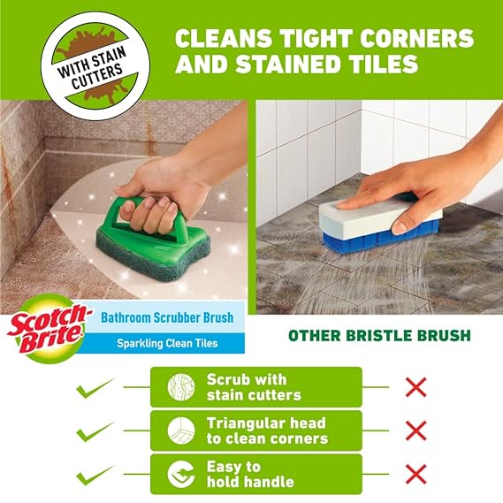Scotch Brite Bathroom Brush