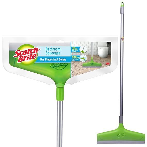 Scotch Brite Bathroom Squeegee Plastic Wiper