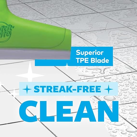 Scotch Brite Bathroom Squeegee Plastic Wiper