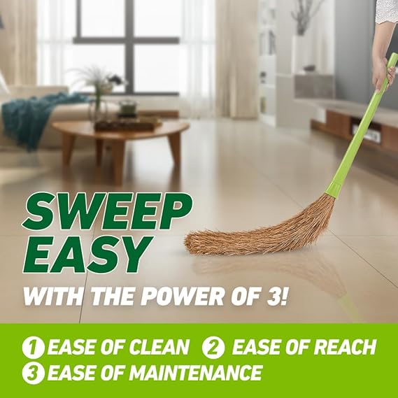 Scotch Brite No-Dust Broom Long handle