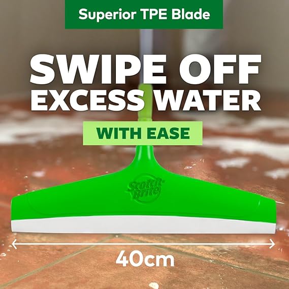Scotch Brite Plastic Floor Squeegee Wiper