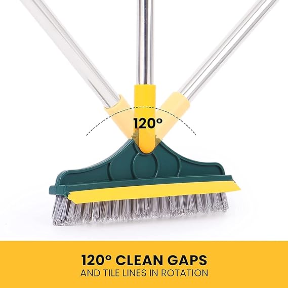 VYOOx 2 in 1 Bathroom Cleaning Brush Wiper