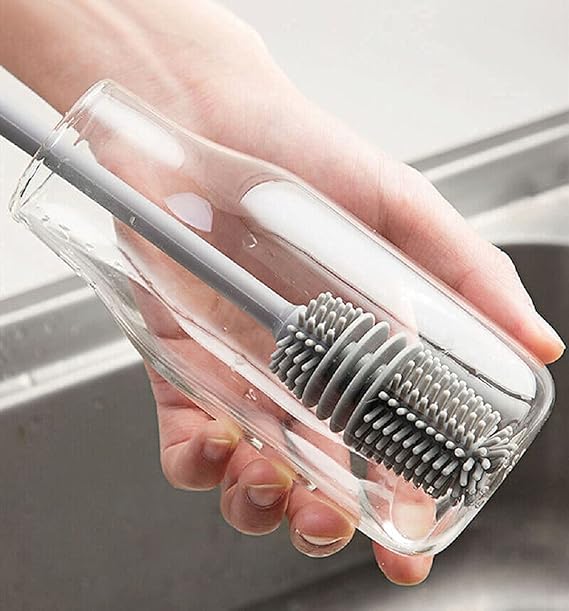 VYOOx Long Handle Silicone Bottle Cleaner Brush