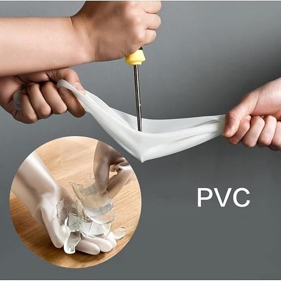 wolpin Hand Gloves for Dishwashing