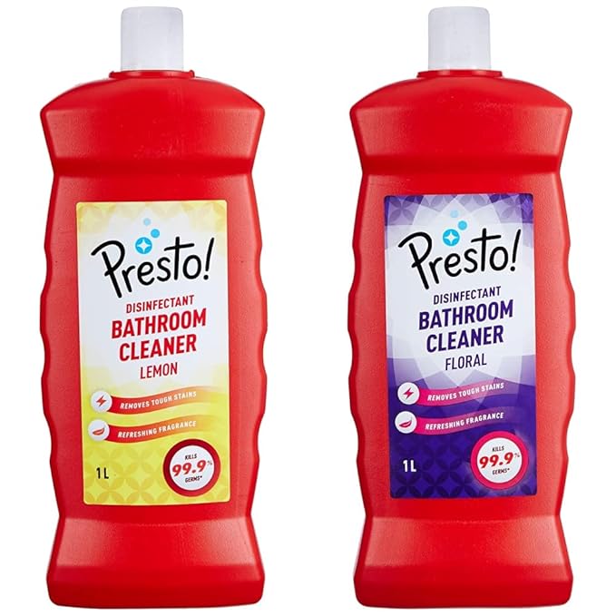 Amazon Brand - Presto Bathroom Cleaner Combo
