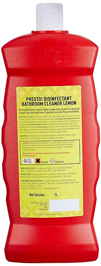 Amazon Brand - Presto Bathroom Cleaner Combo