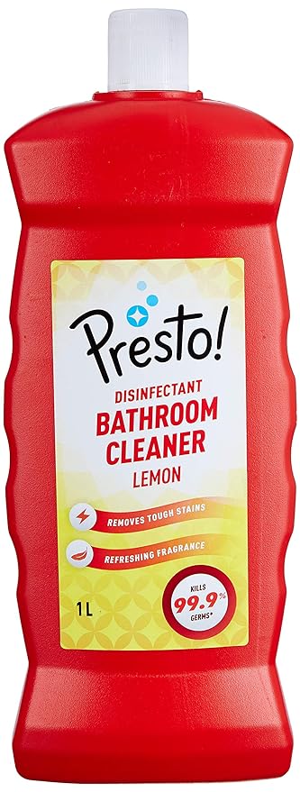 Amazon Brand - Presto Bathroom Cleaner (Lemon)