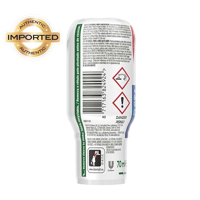 Cif Power & Shine Bathroom Cleaner Spray Eco Refill Pack