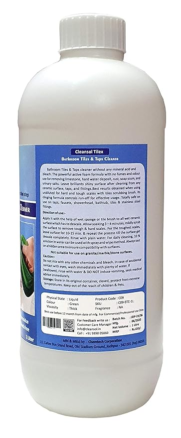 Cleansol Bathroom & Tiles Cleaner