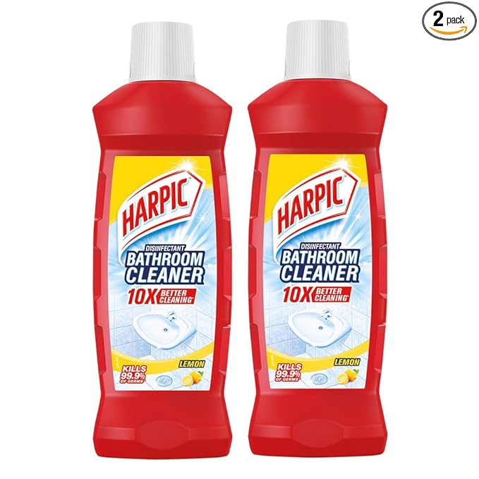 Harpic Disinfectant Toilet Cleaner Liquid Original, Pack of 2