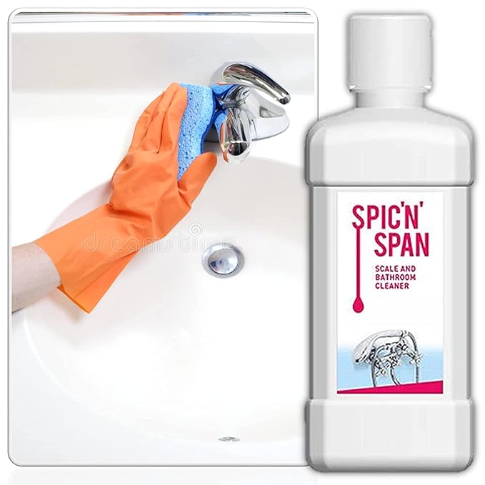 Modicare Spic n Span Scale and Bathroom Cleaner, Pack of 2